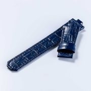 HORIZON Mid “Croco-embossed cowhide strap” (VM06) – Dark Blue [VM06-CDL]